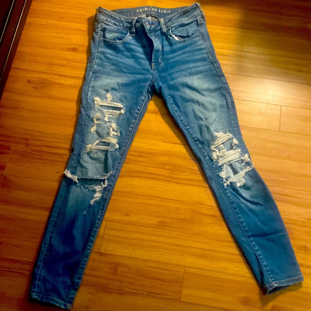 American Eagle petite jeans
